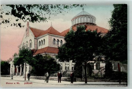 Worms 1906 Festhaus
