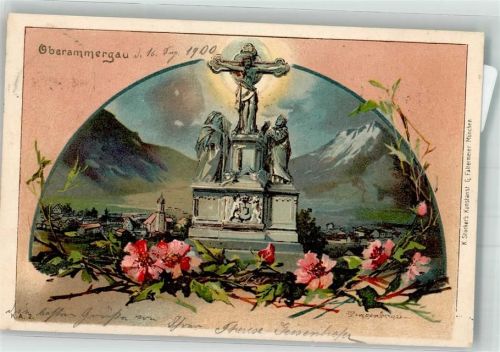 Oberammergau 1900 Denkmal