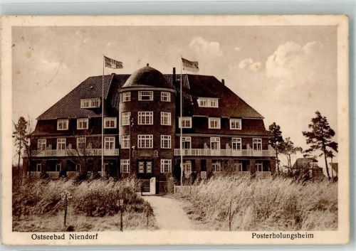Niendorf 1928 Sanatorium Erholungsheim der Post