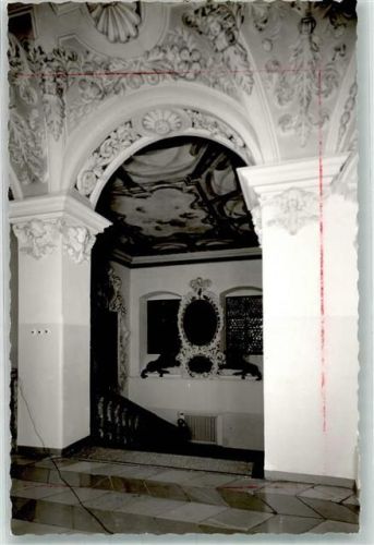 Wessobrunn Kloster Ort handschriftlich Foto Original aus Archiv eines Ansichtskartenverlags