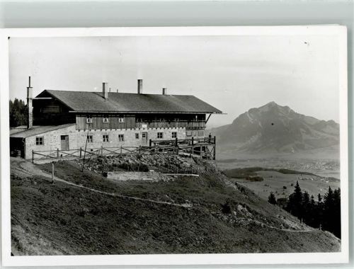 Pfronten Gasthaus Ostlerhütte Ort handschrfitlich Foto Original aus Archiv eines Ansichtskartenverlags