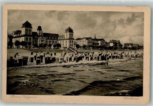 Binz Strand vor dem Kurhaus