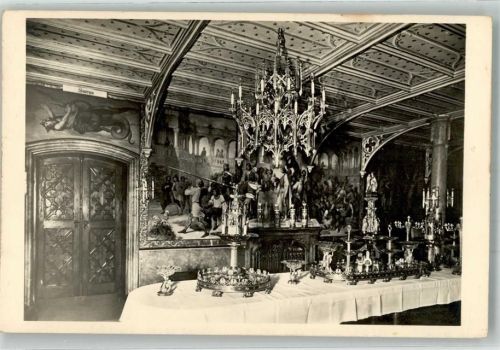 Hohenschwangau Schloss Heldensaal Hüttenstempel