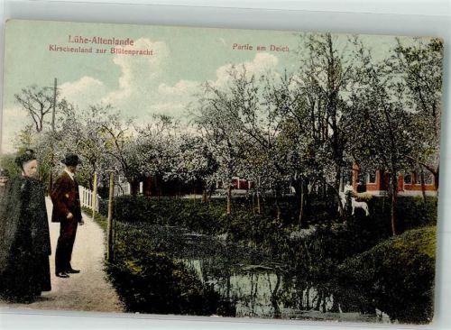 Lühe Partie am Deich