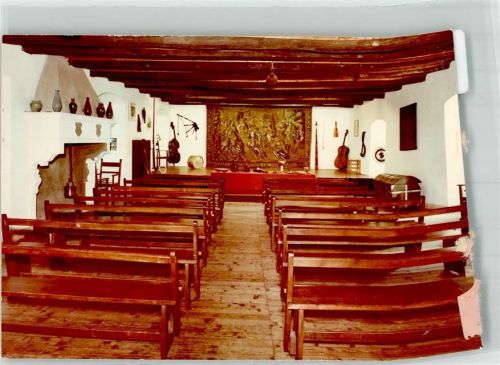 Dörentrup Burg Sternberg Saal mit Bühne Foto Original aus Archiv eines Ansichtskartenverlags Ort handschriftlich