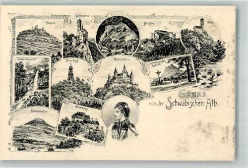Neuffen Achalm Lichtenstein Rossberg Teck Sternbergturm Rechberg