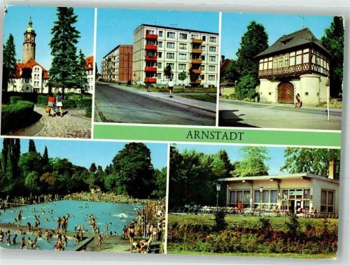 Arnstadt Schwimmbad Fischtor Rudolstädter Straße Cafe