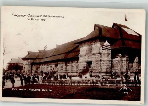 Amsterdam 1931 Ausstellung 1931 Hollande Nouveau Pavillon