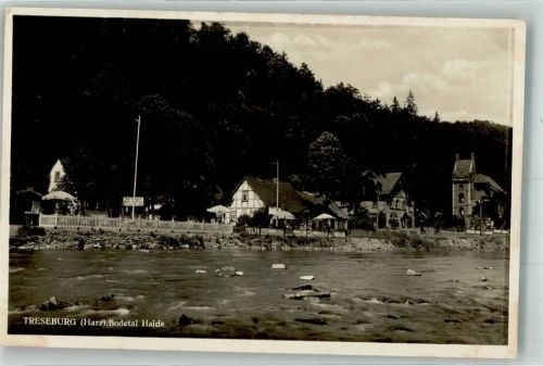 Treseburg Bodetal Ortsteil Halde Fotograf Emil Mros