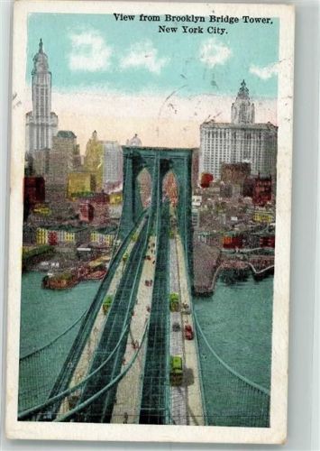 New York City 1931 Brooklyn Bridge