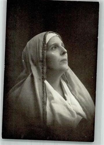 Oberammergau 1915 Passionsspiele Maria-Darstellerin