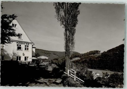 Rohden Gasthaus Eck Foto Original aus Archiv eines Ansichtskartenverlages Ort handschriftlich