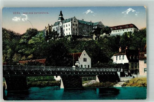 Gera 1916 Schloss Osterstein Feldpost WK I