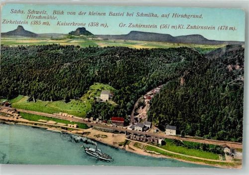 Schmilka Hirschgrund Raddampfer