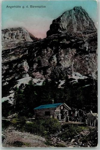 Höllental Angerhütte gegen Bärenspitze