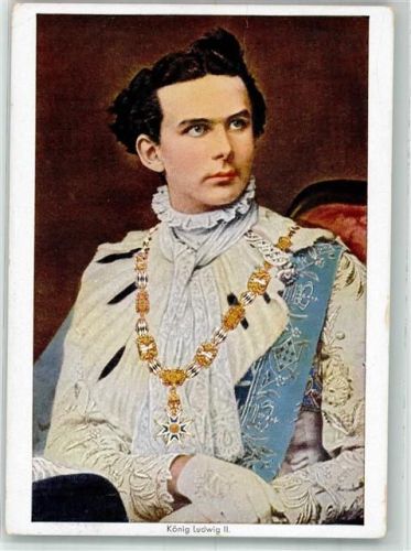 Portrait des jungen Königs als Georgiritter Verlag Martin Herpich Nr. 797