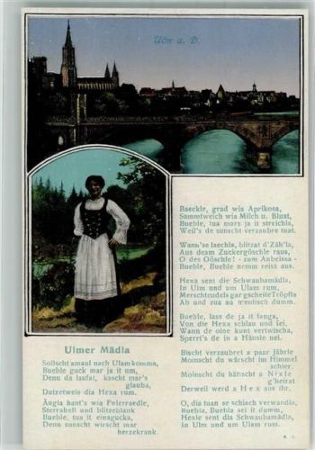 Ulm Ulmer Mädla Tracht