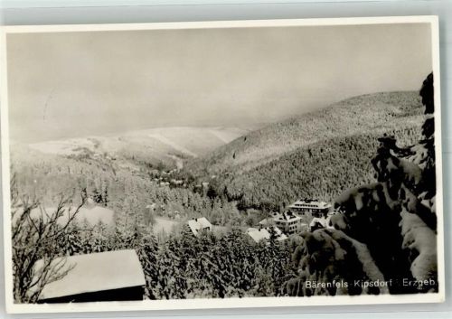 Bärenfels 1938 Panorama des Ortes mit Kipsdorf Verlag Stengel & Co.