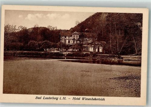 Bad Lauterberg Wiesenbekerteich Hotel Pension