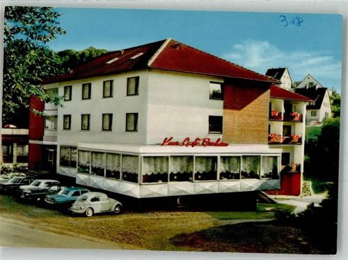 Bad Lauterberg Cafe Brohm Pension Kneipp-Kurheim VW Käfer Auto