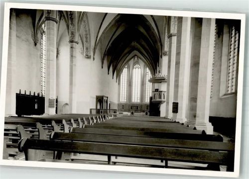 Möllenbeck Inneres der Klosterkirche Foto Original aus Archiv eines Ansichtskartenverlages Ort handschriftlich