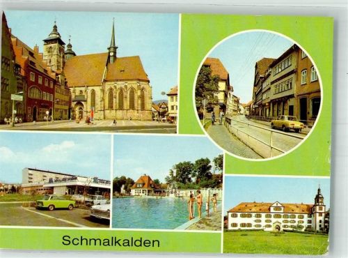 Schmalkalden Kirche Schwimmbad Schloss Wilhelmsburg Auto