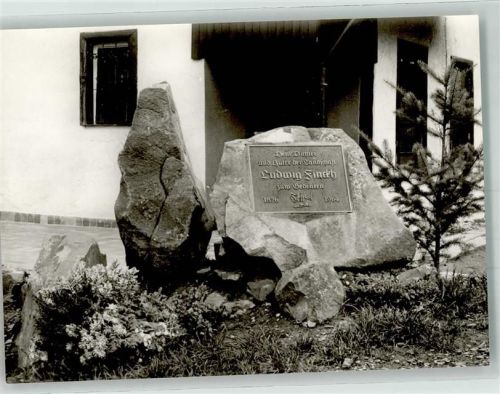 Gaienhofen Denkmal Ludwig Finck auf dem Hohenstoffeln