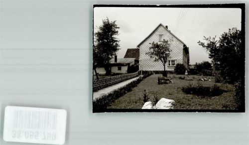 Neuhof Pension Burghof Ort handschriftlich Foto Original aus Archiv eines Ansichtskartenverlages