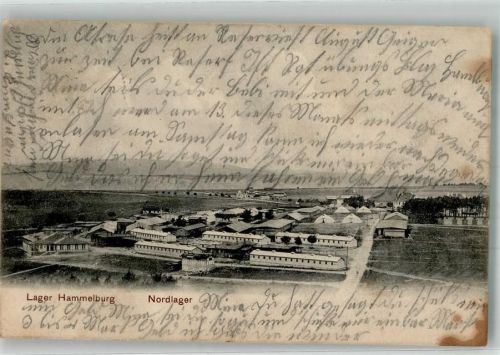 Lager Hammelburg 1910 Baracken des Nordlagers