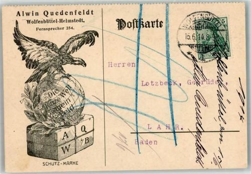 Wolfenbüttel 1914 Handlung Alwin Quedenfeldt