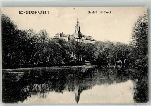 Sondershausen Schloss Teich