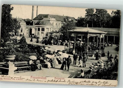Frantiskovy Lazne 1905 Kurgarten