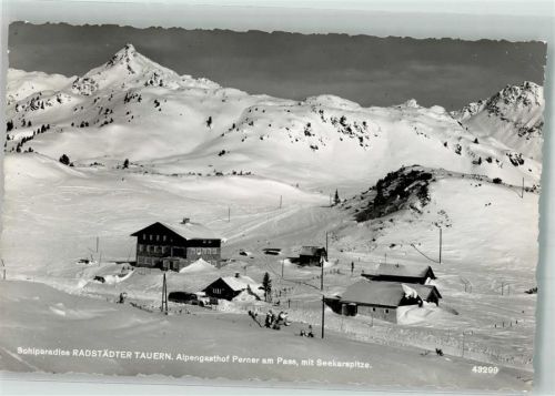 Obertauern 1956 Gasthaus Perner am Pass