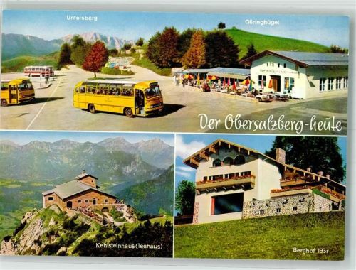 Obersalzberg Berghof Kehlsteinhaus Omnibus Untersberg Göringhügel Fotograf Anton Hafner