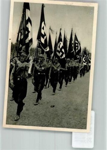 Sammelbild Fahnenaufmarsch der SA Album Nr. 8 Deutschland erwacht Nr. 215