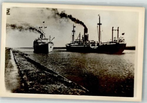 Suez Suez Kanal Dampfschiff