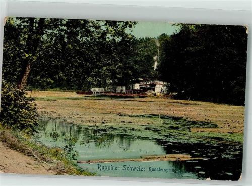 Neuruppin 1911 Kunsterspring Ruppiner Schweiz