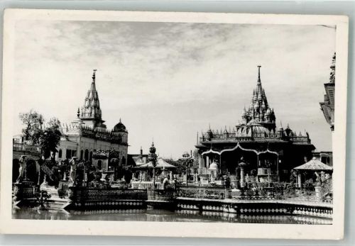 Calcutta 1959 Ort handschriftlich Luftpost