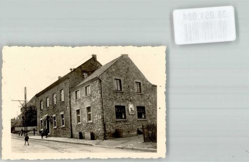 Gressenich Gasthaus Auf der Eiche 1–9 Foto Original aus Archiv eines Ansichtskartenverlages Ort handschriftlich