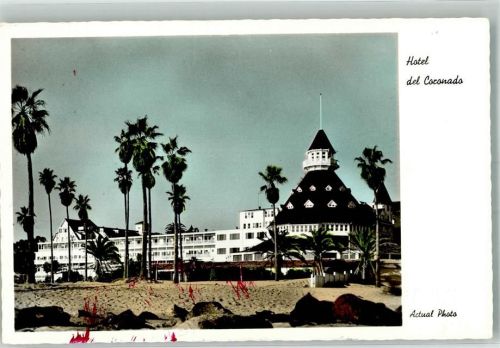 San Diego 1969 Hotel del Coronado Luftpost