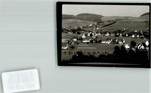 Wingeshausen Ort handschriftlich Foto Original aus Archiv eines Ansichtskartenverlages
