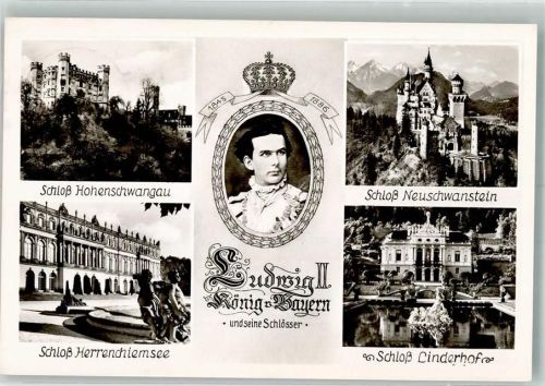 Schloss Hohenschwangau Neuschwanstein Linderhof u. Herrenchiemsee