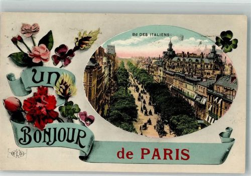 Paris 1924 Boulevard des Italiens