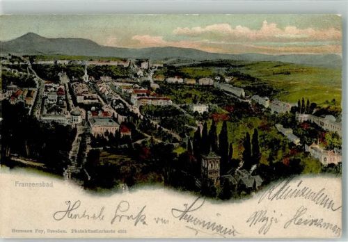 Frantiskovy Lazne Photokünsterlkarte 4351
