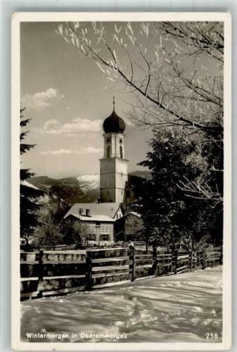 Oberammergau 1938 Pfarrkirche St. Peter und Paul Fotograf Pfingstl