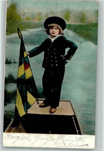 1905 Tracht Matrosenazug Kind