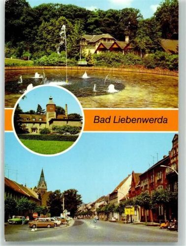 Bad Liebenwerda Eisenmoorbad Maxim-Gorkiplatz
