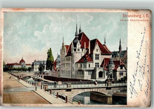 Strasbourg 1905 Höhere Mädchenschule