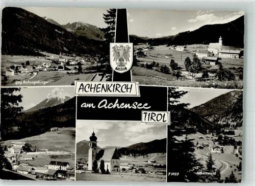 Achenkirch 1970 Kirche Mayranger Achenwald