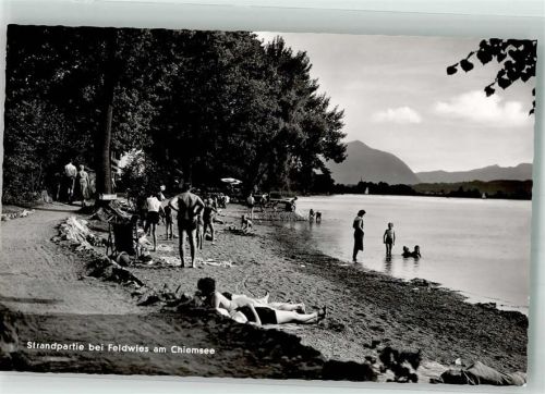 Feldwies Badestrand am Chiemsee